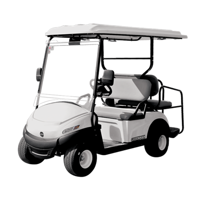 Car Golff Gyda Sedd Gefn