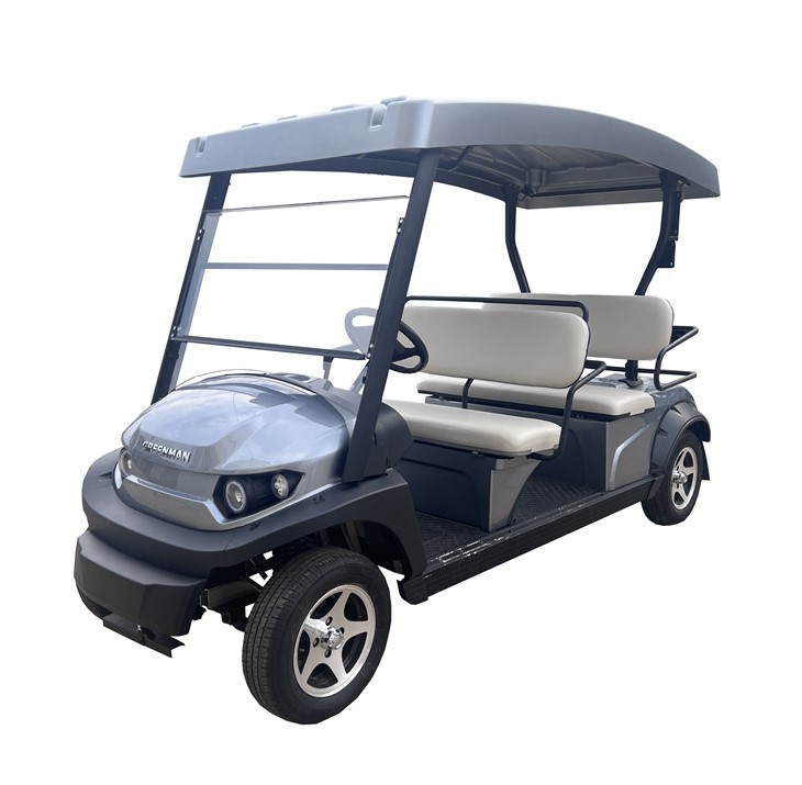 Cerbydau mewn Cyrsiau Golff Trydan